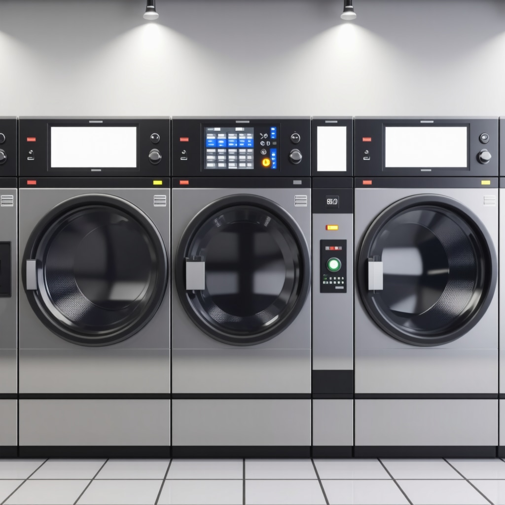 Modern laundry facility with advanced washing machines and eco-friendly detergents in Odessa, FL