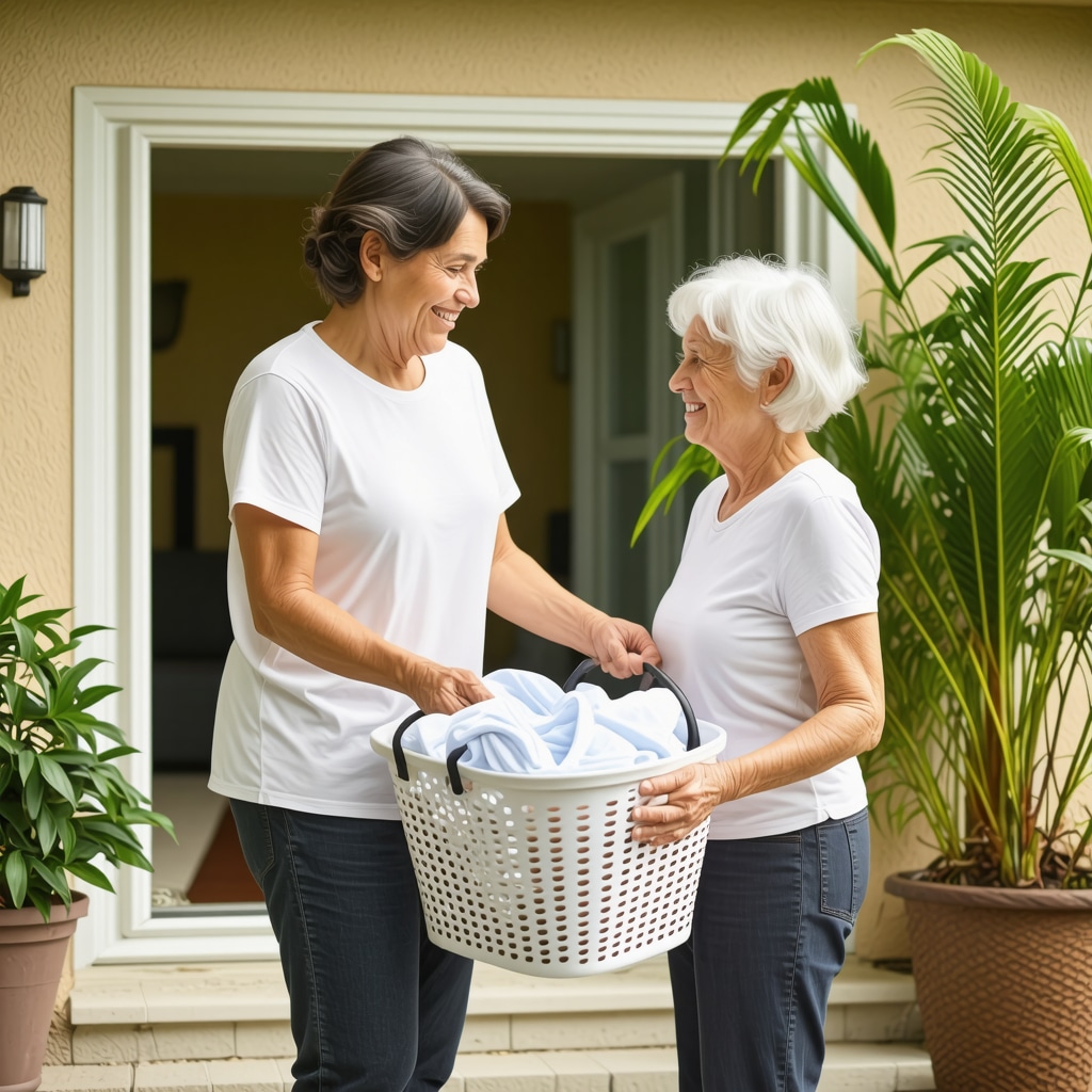 How Laundry Pickup Simplifies Elderly Care in Palm Harbor