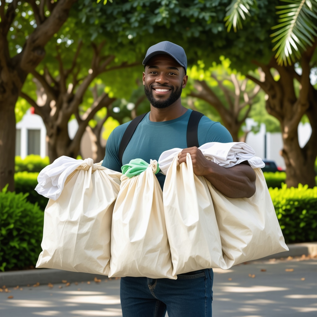 Tampa Laundry Pickup with Reusable Bags: Go Green and Save More
