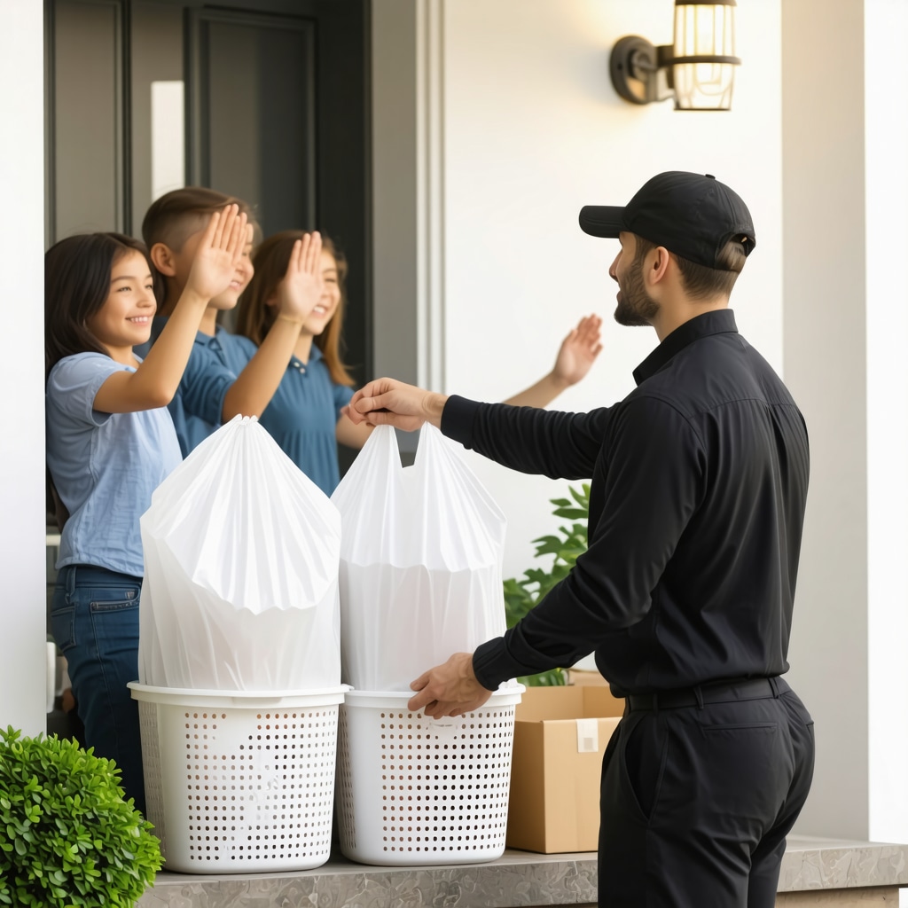 Affordable Weekly Laundry Pickup Service for Families Near Me