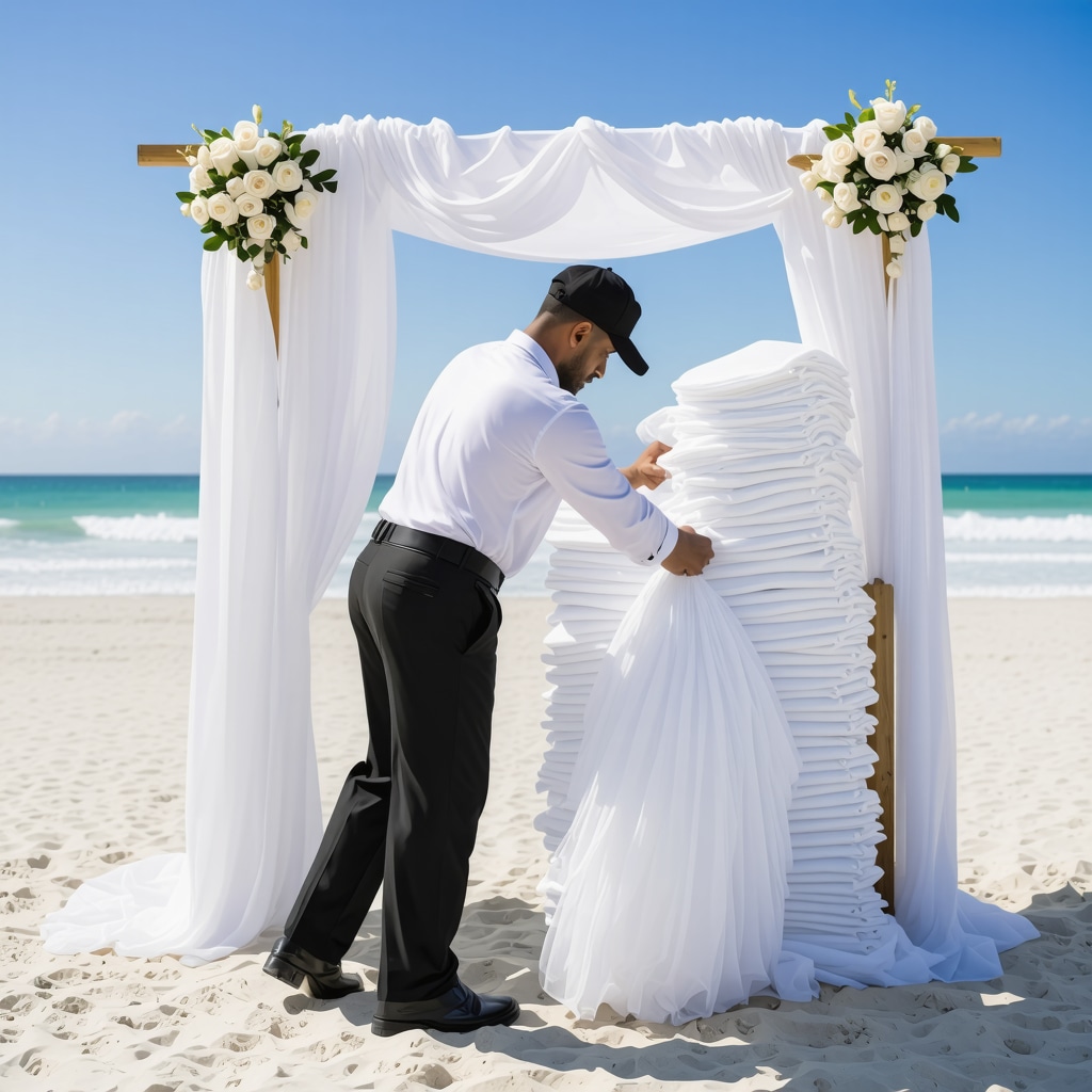 Bulk Laundry Pickup for Weddings in Crystal Beach: Efficient & Easy