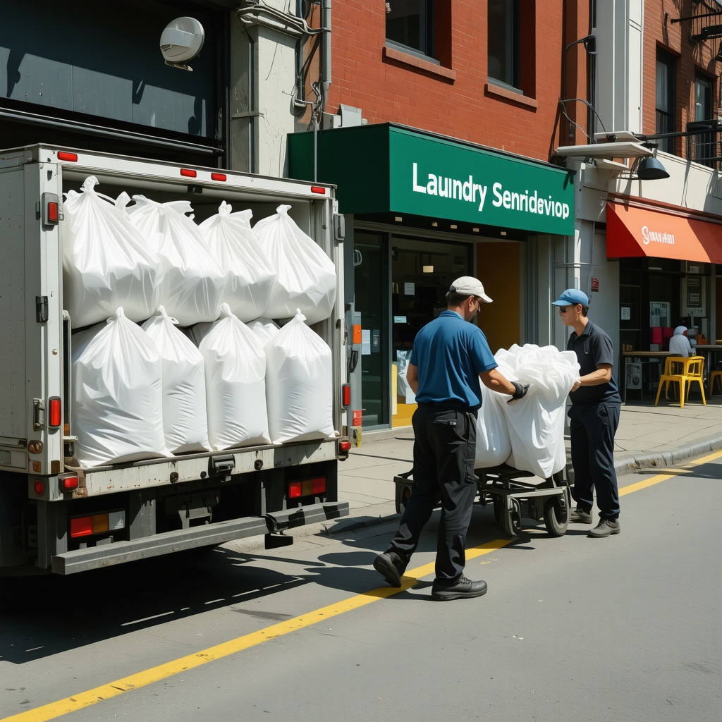 Commercial Laundry Pickup: Service Solutions for Small Businesses