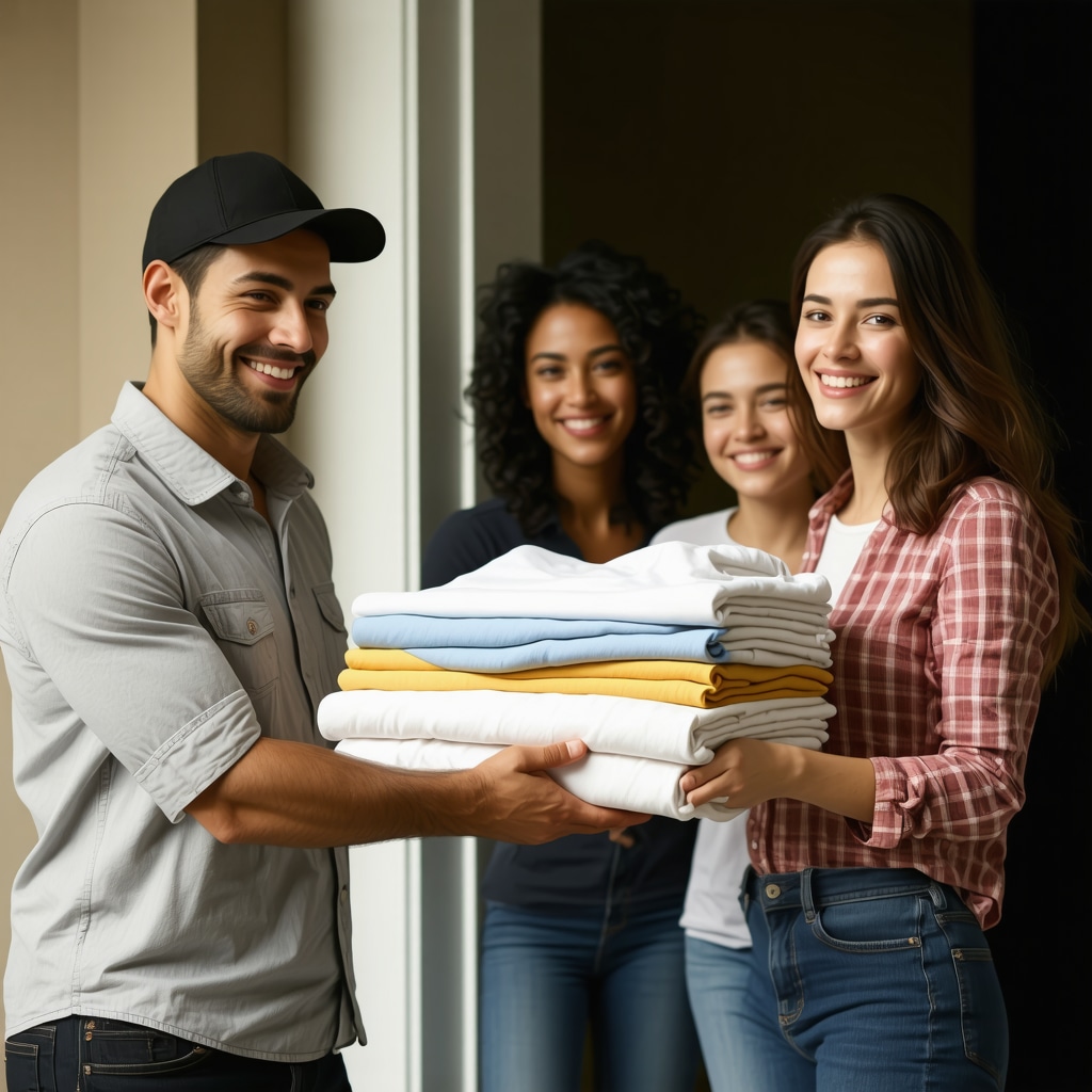 Folded Laundry Delivery: Best Practices for Family Convenience
