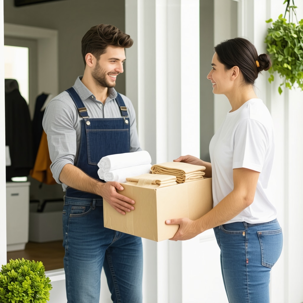 Folded Laundry Delivery Service: Save Time on Household Chores