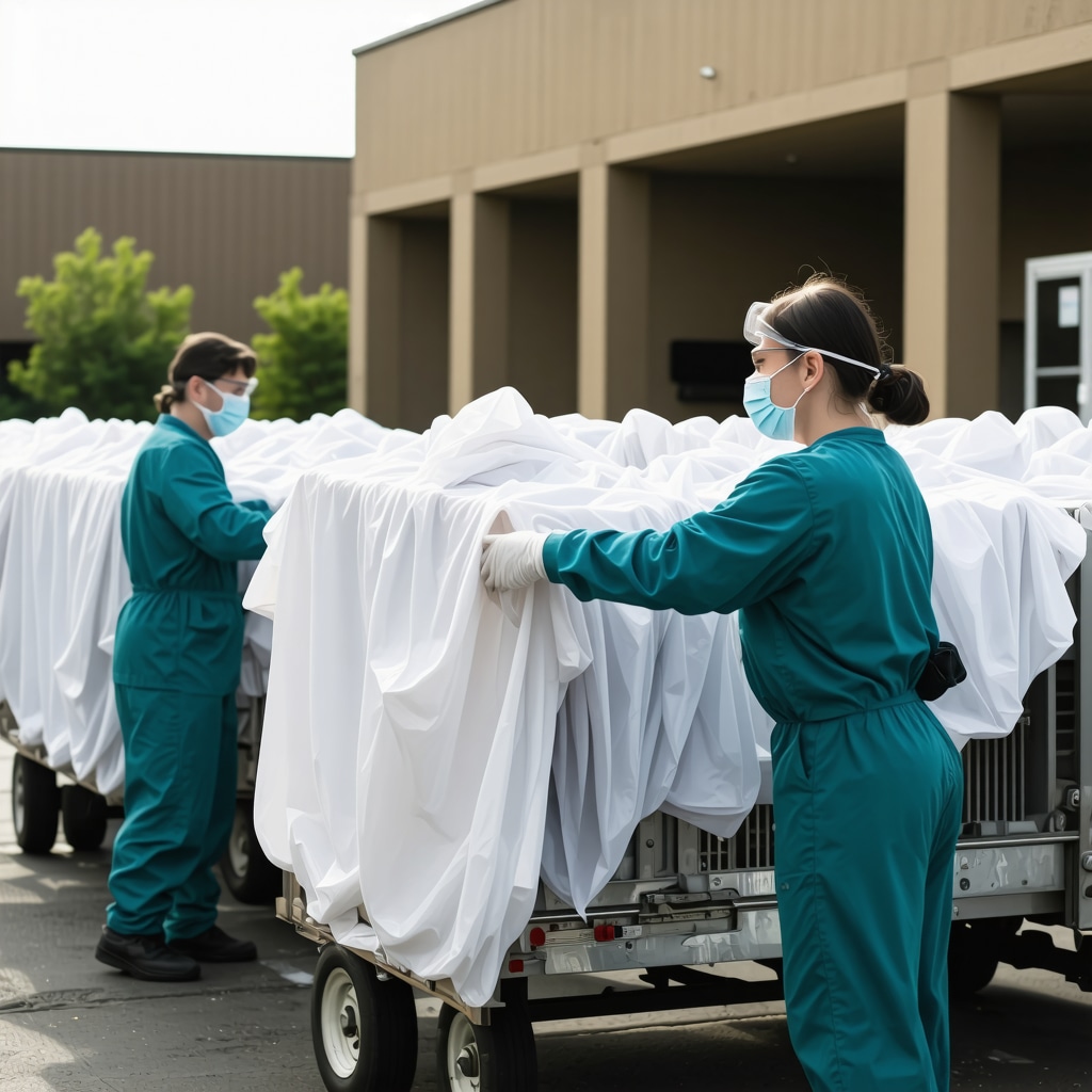 Hospital Laundry Pickup and Return: Maintaining Hygiene Standards