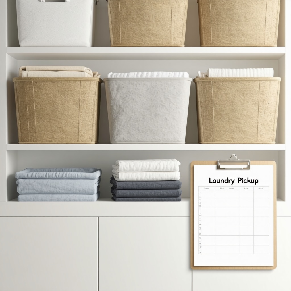Household Laundry Pickup Logistics: Organize Your Weekly Laundry Run