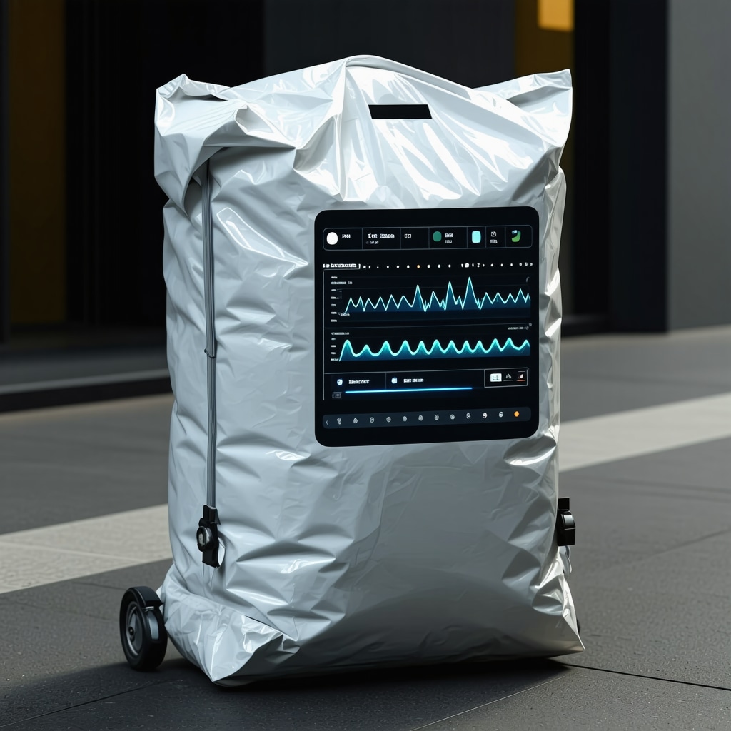 IoT-enabled smart laundry bag with real-time data monitoring in urban delivery environment