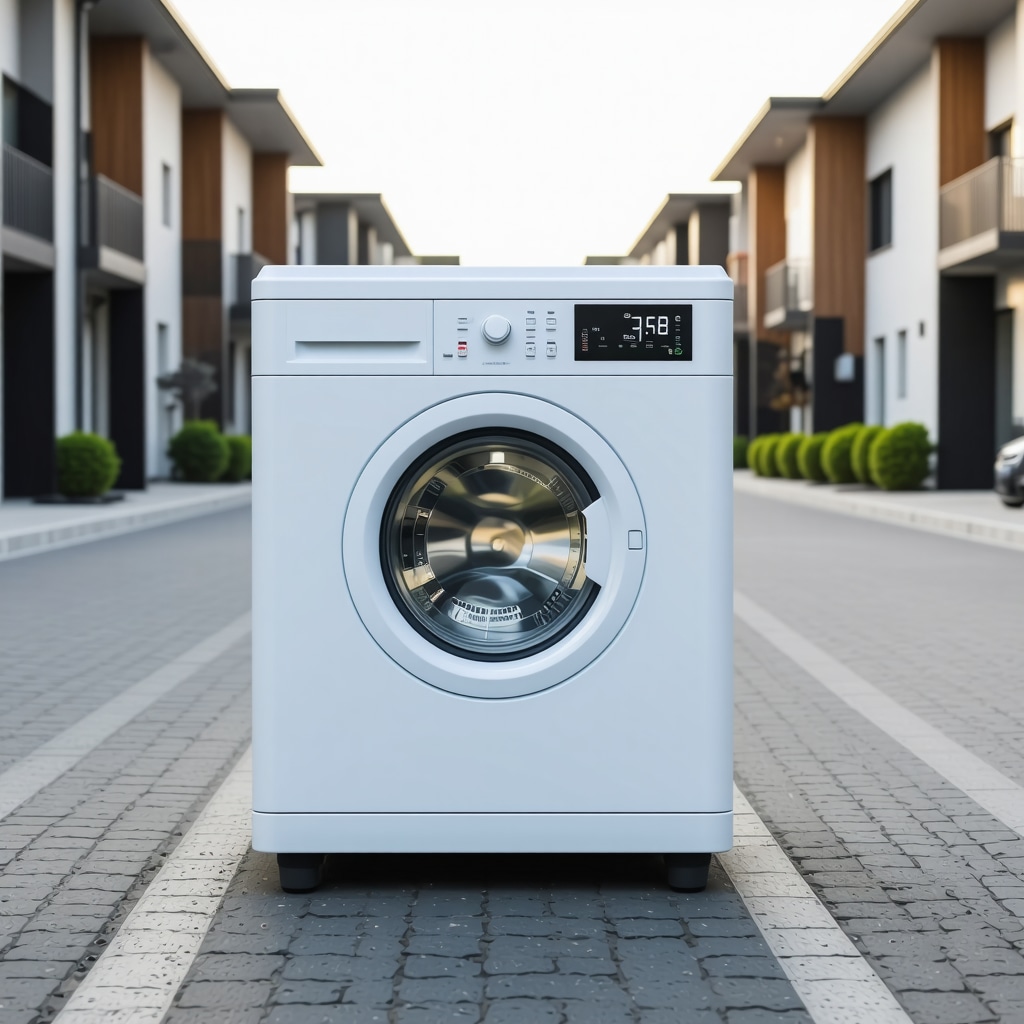 Smart laundry container with sensors monitoring humidity and temperature during transport in Westchase