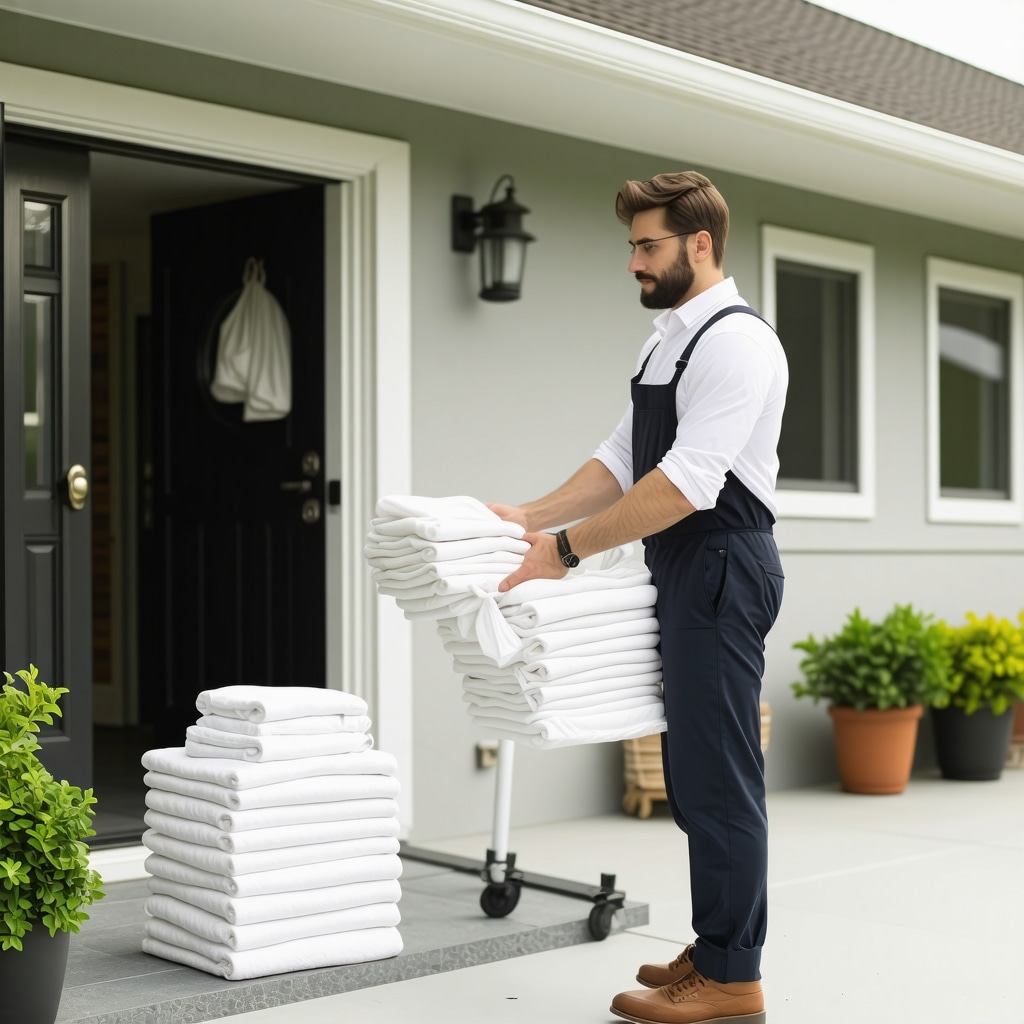 Laundry Collection Services for Short-Term Rentals