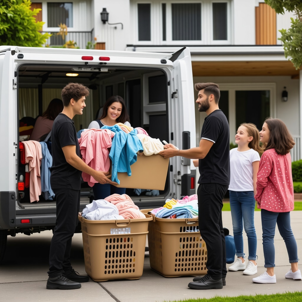 Laundry Delivery for Large Families: Efficient Service Plans