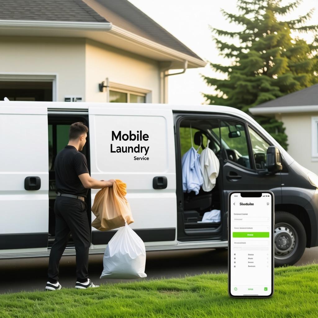 Mobile Laundry Service for Homes: Schedule Your Pickup Easily