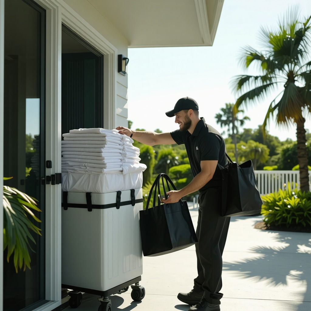 Reliable Laundry Pickup for Vacation Rentals: Stress-Free Tips