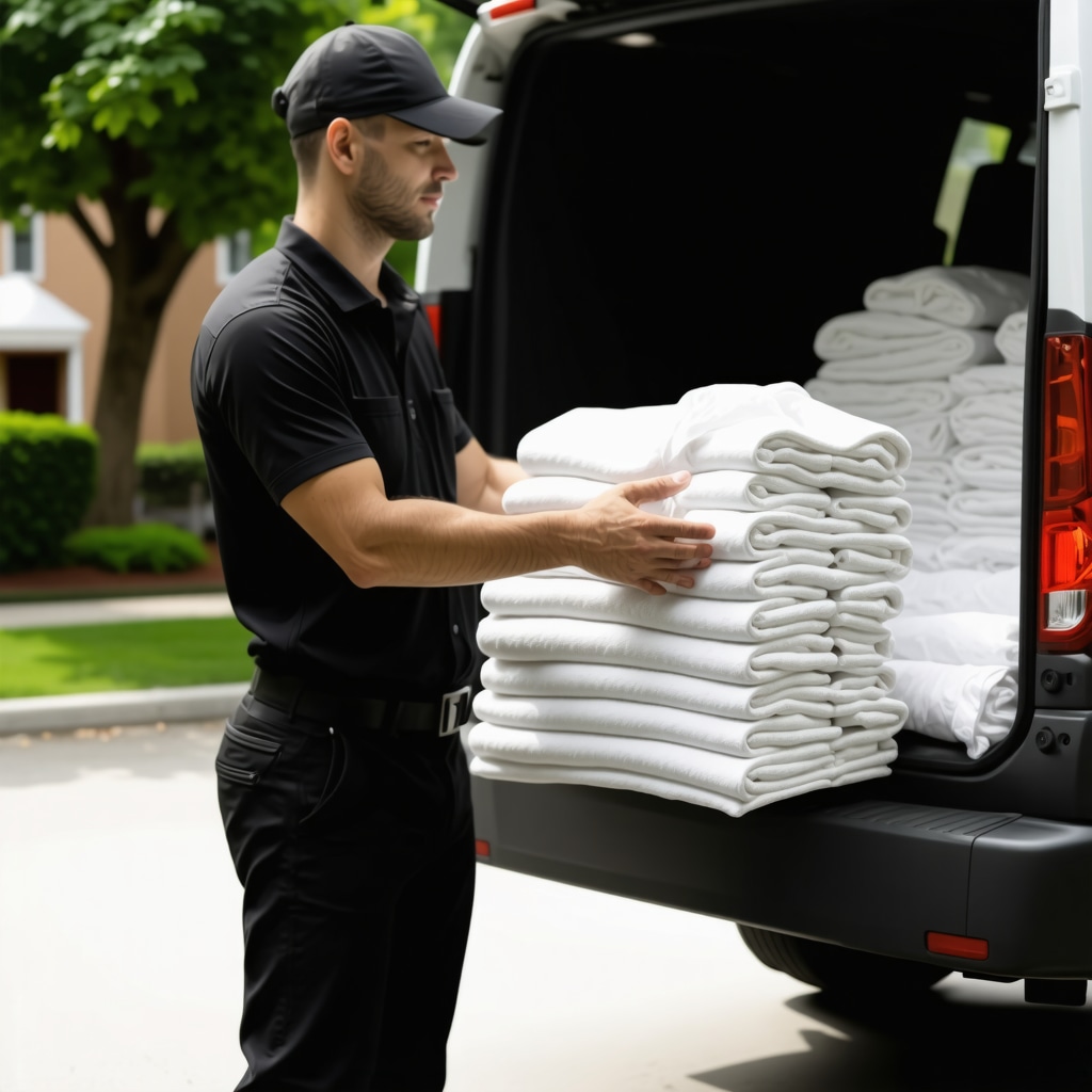 Towel and Linen Laundry Pickup Near Me: Easy Scheduling Tips
