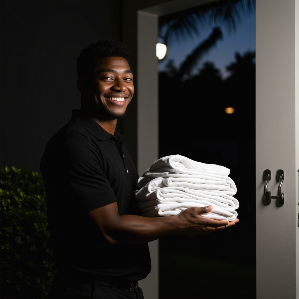 Wash and Fold Delivery with Night Option: Flexible Tampa Service