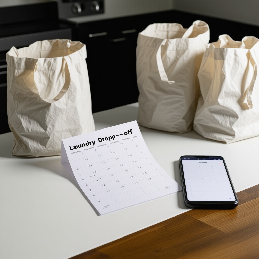 Weekly Laundry Drop-Off Routine: Organizing Your Tampa Schedule