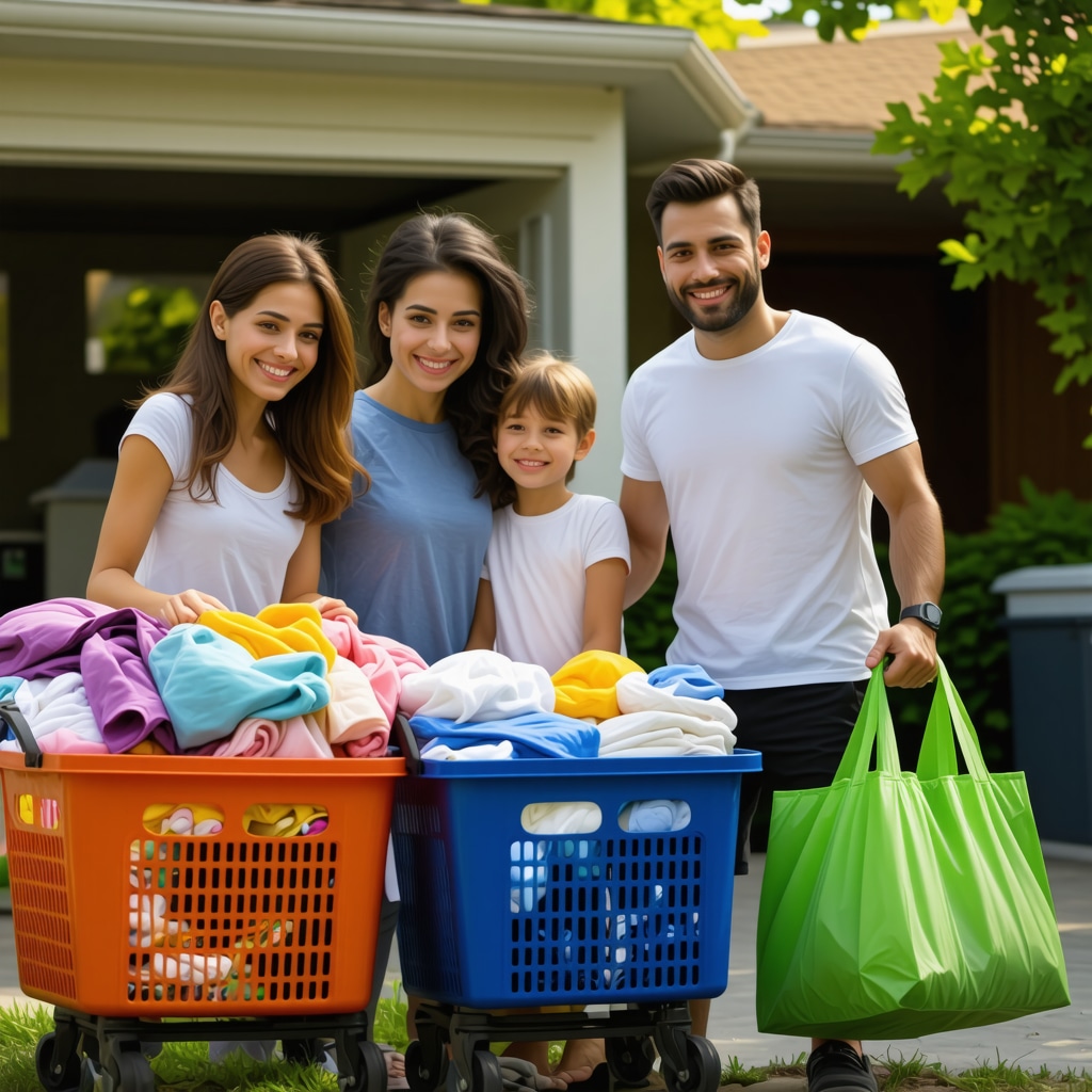Weekly Laundry Pickup Service Benefits for Large Families