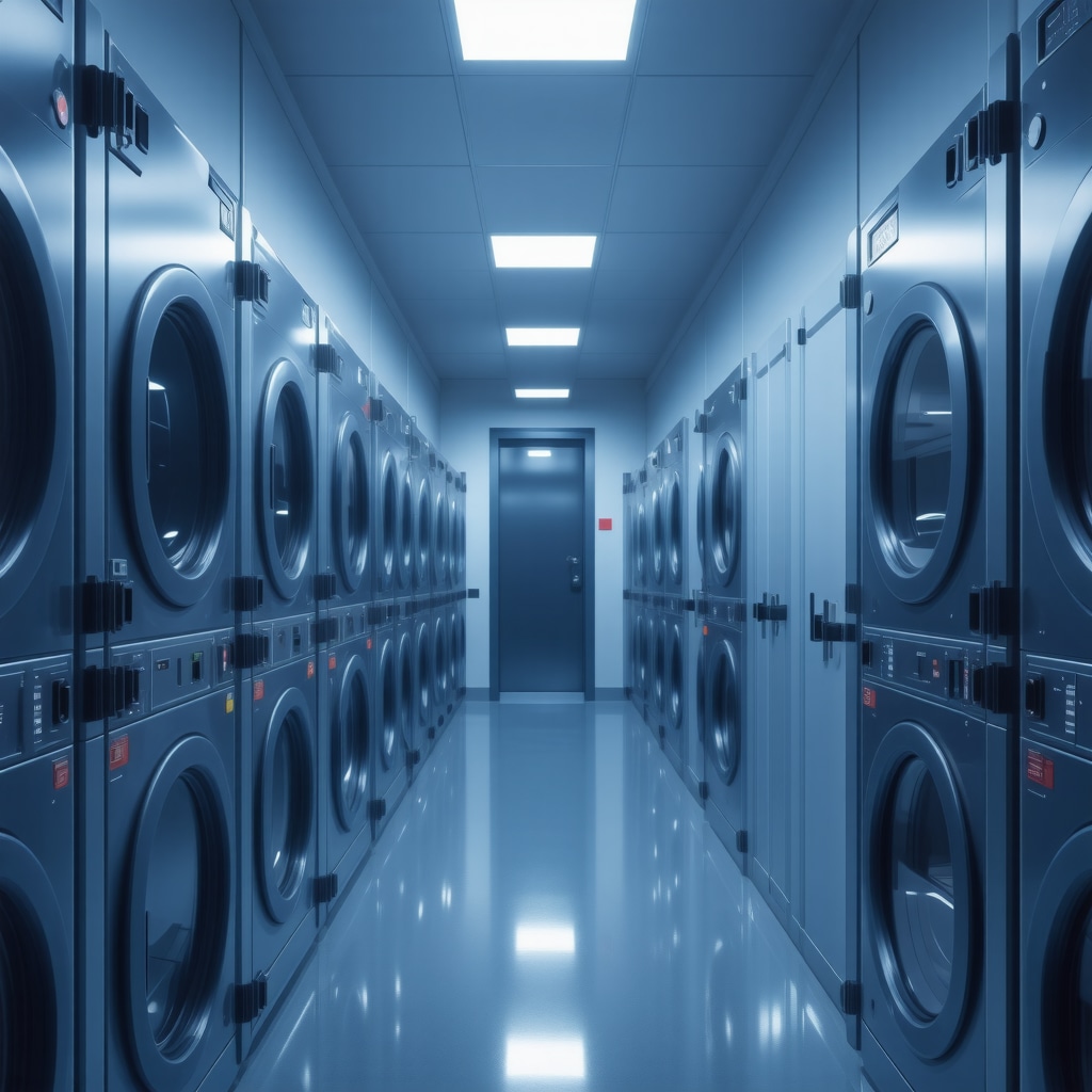 Modern laundry sterilization chamber using UV and ozone disinfectors