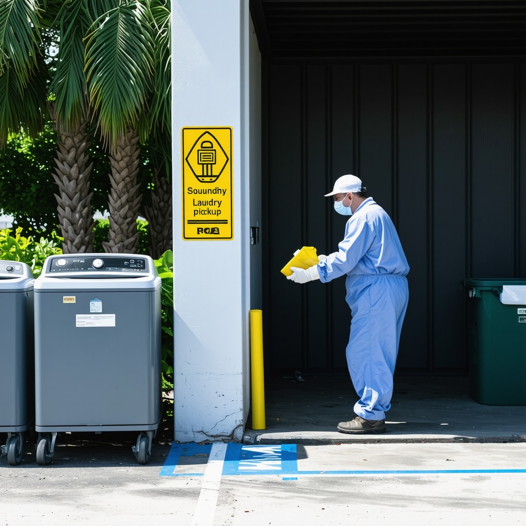 Best Practices for Safe Laundry Pickup & Sanitation in Tampa