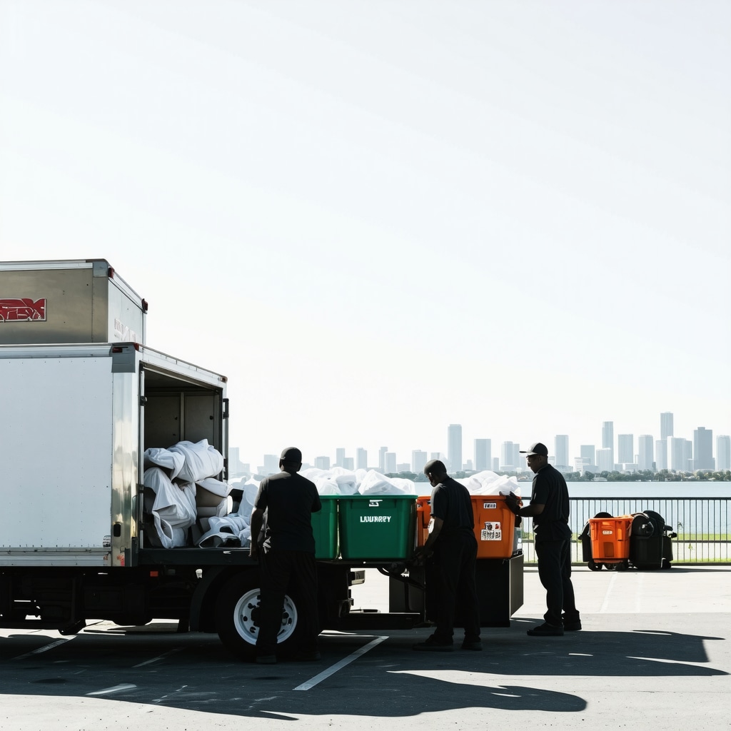 Bulk Commercial Laundry Pickup in Tampa Bay: Hassle-Free Management