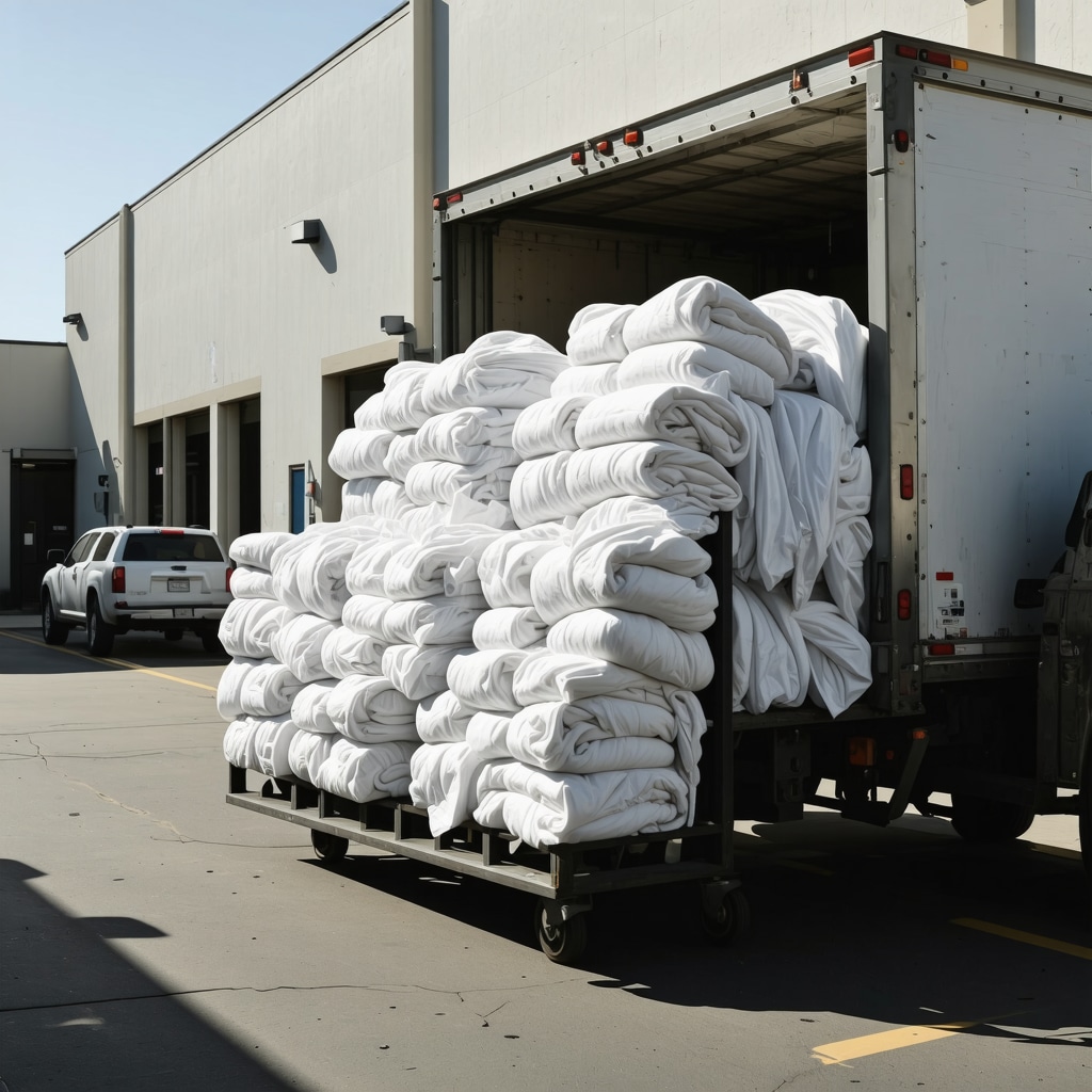 Bulk Commercial Laundry Pickup in Tampa: Manage Large Orders Easily