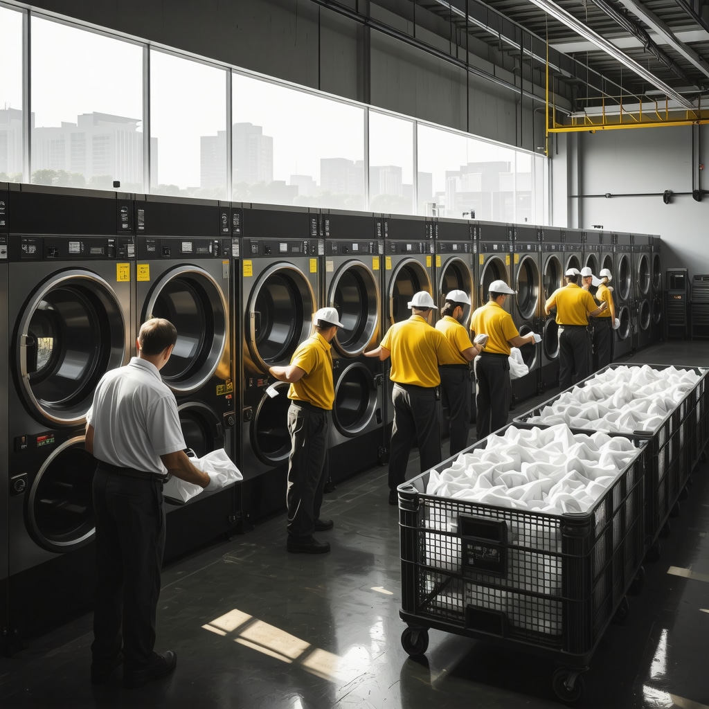 Commercial Laundry Services in Tampa | Large-Order Management Made Easy
