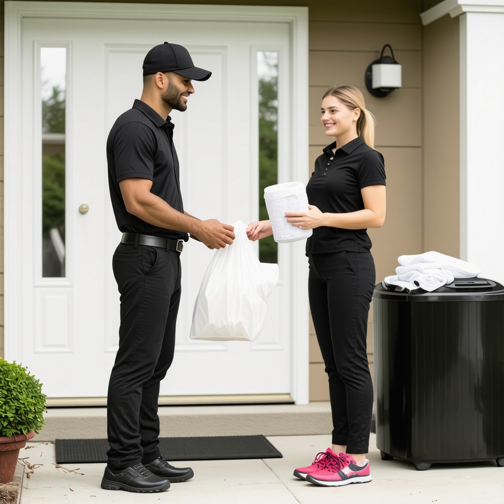 Doorstep Laundry Collection: Convenience at Your Fingertips