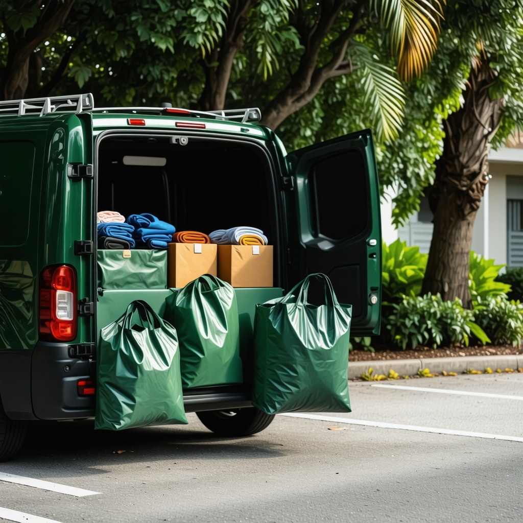 Eco-Friendly Laundry Pickup Near Tampa | Reusable Bags & Green Methods