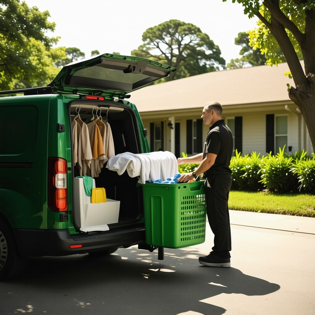 Eco-Friendly Laundry Pickup Near Wiregrass Ranch | Green & Safe for Sensitive Skin
