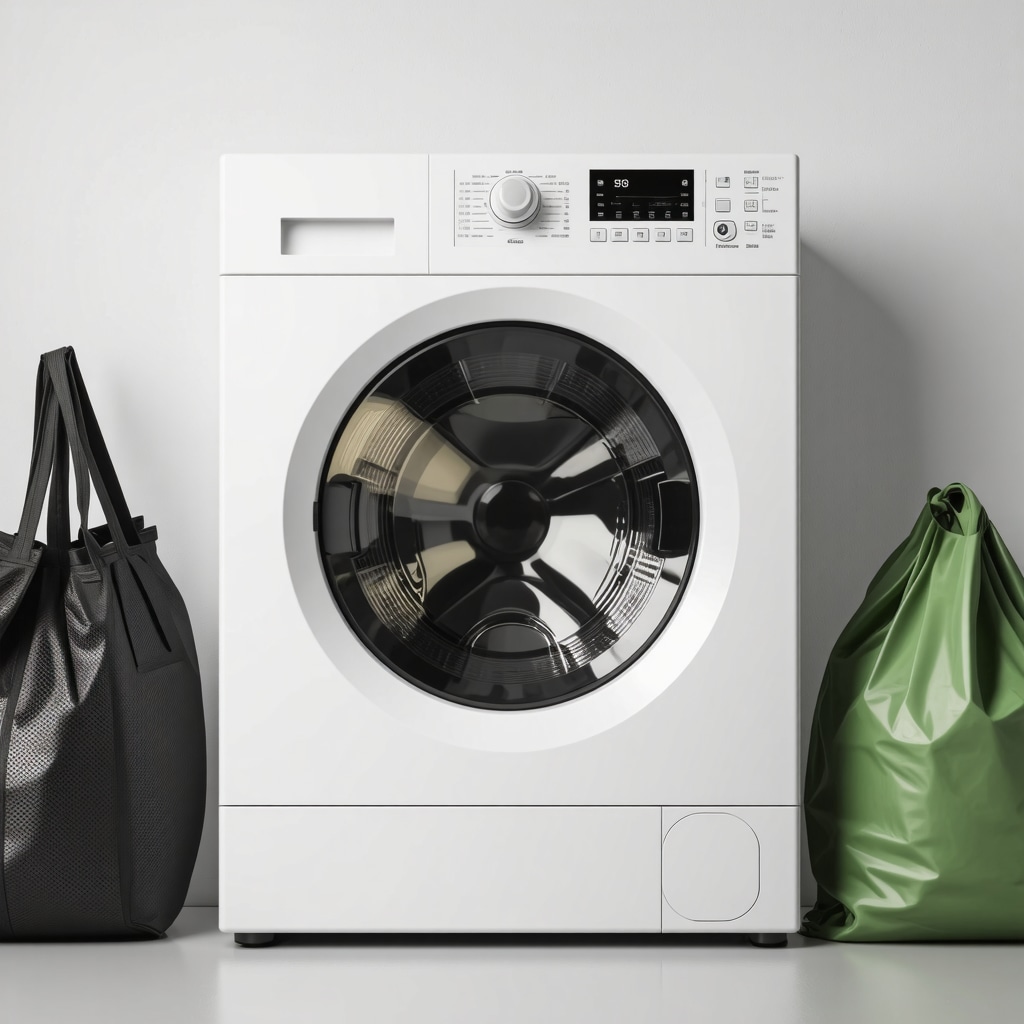 Eco-friendly laundry service in Tampa Bay with green detergents and reusable bags