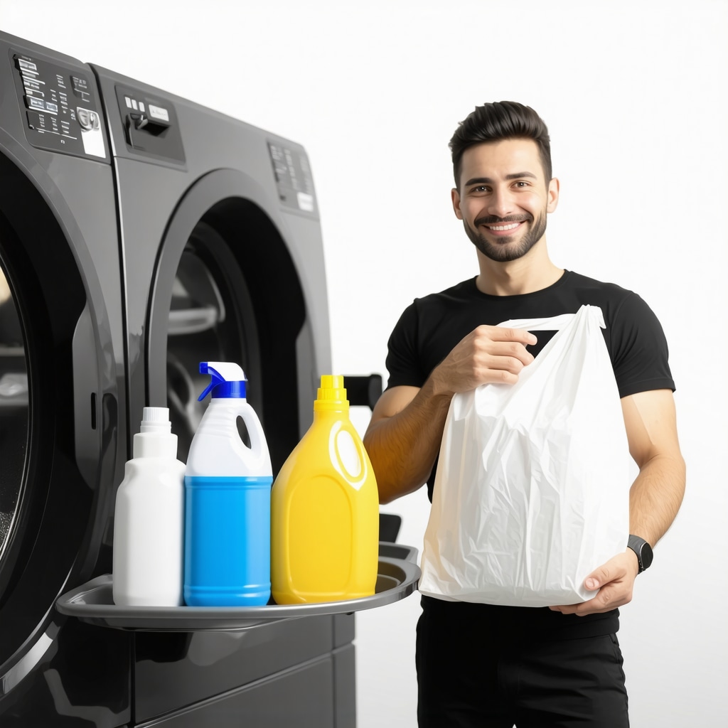 Professional laundry pickup with reusable bags and eco-friendly detergents in Odessa FL.