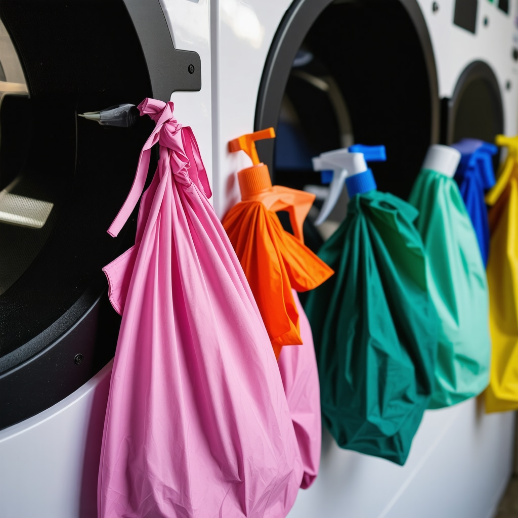 Eco-friendly laundry service with biodegradable products and reusable packaging