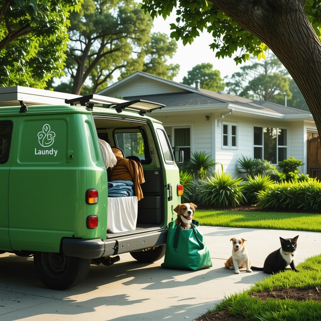 Eco-Friendly & Pet-Safe Laundry Pickup Near Tampa | Green & Clean