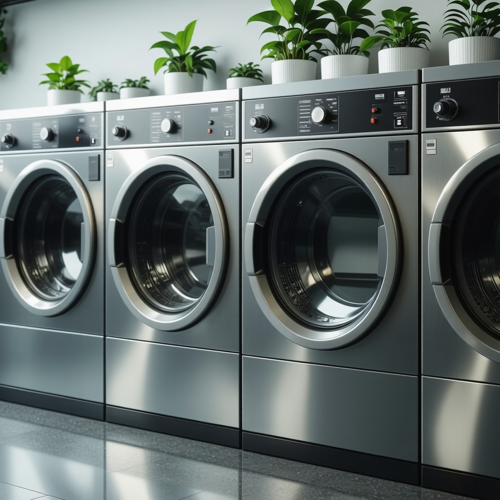 Eco-friendly laundry service in Tampa showcasing sustainable practices and green detergents
