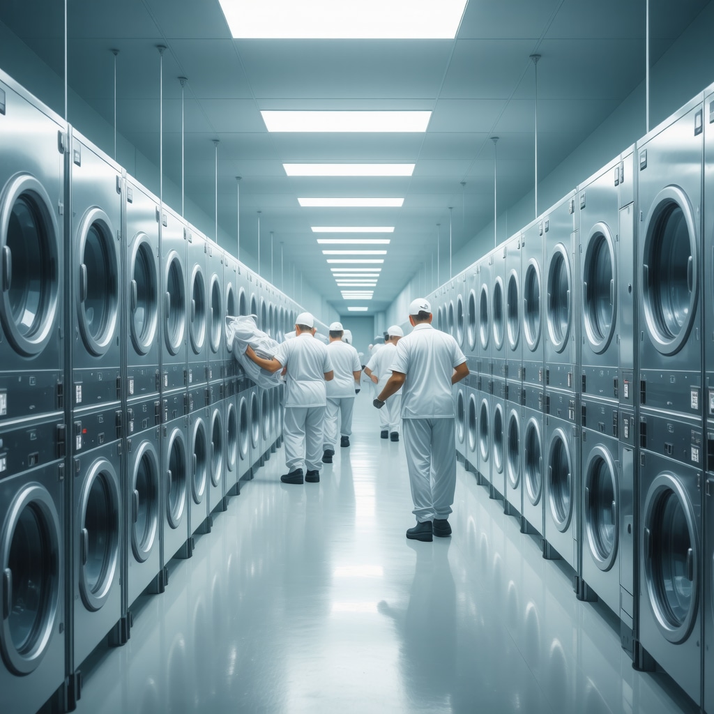 Efficient Commercial Laundry Services for Businesses & Hotels
