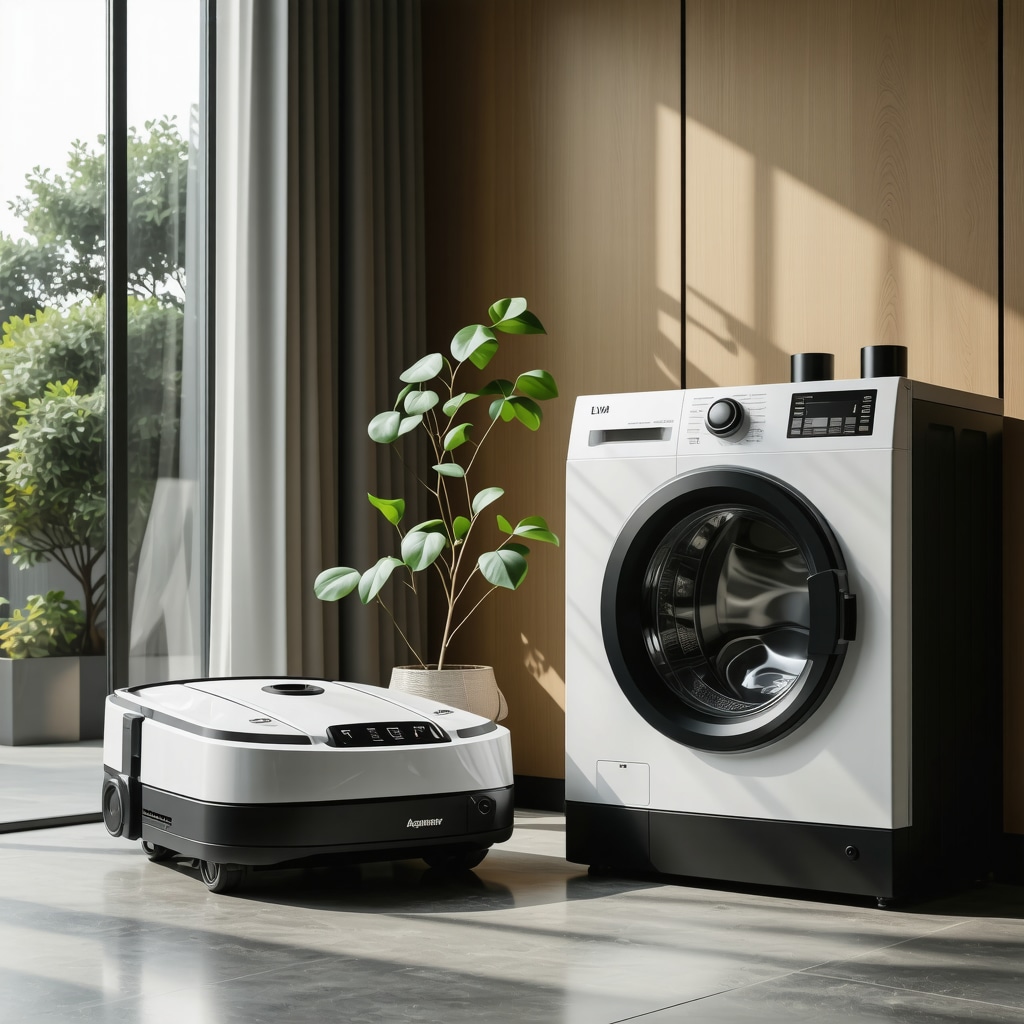 Advanced smart laundry devices communicating via IoT in a family home