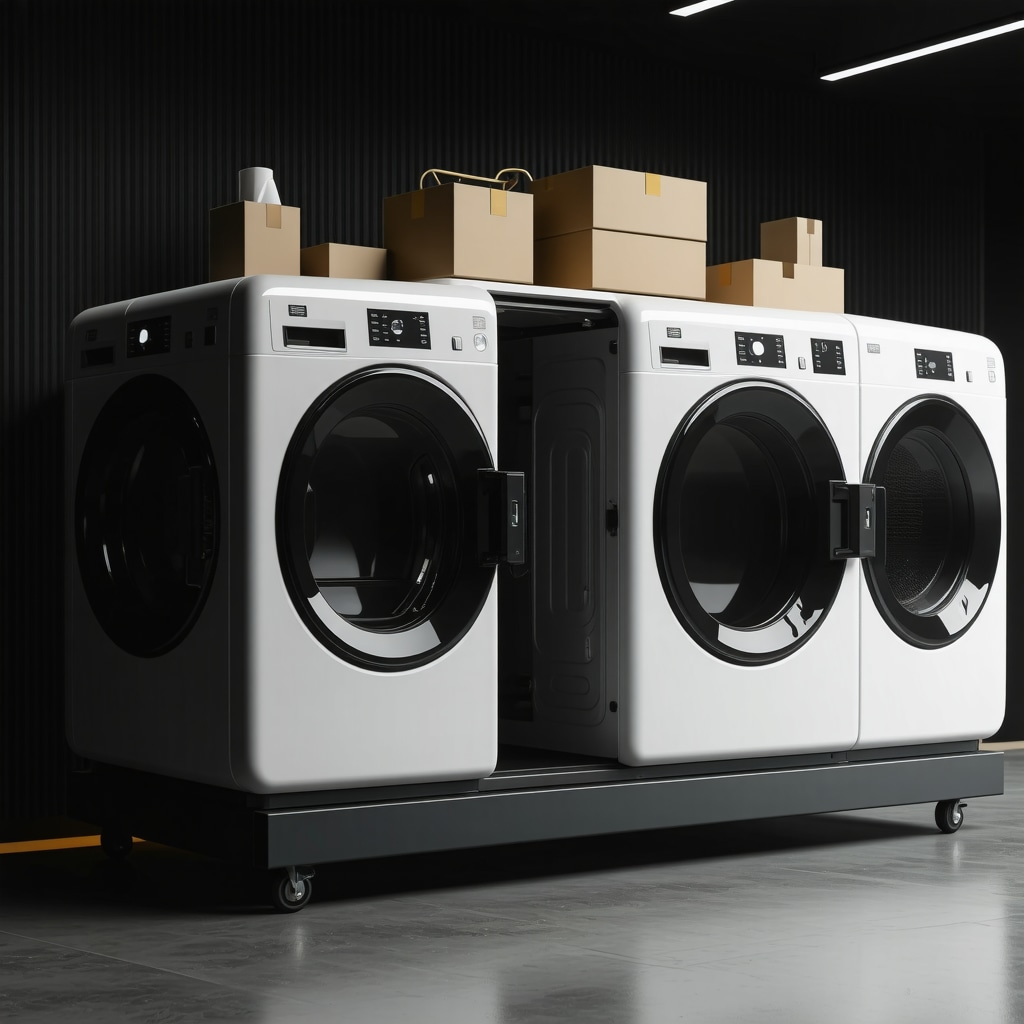 AI-powered laundry delivery vans and RFID-tagged eco-friendly packaging with real-time tracking and predictive analytics in Tampa
