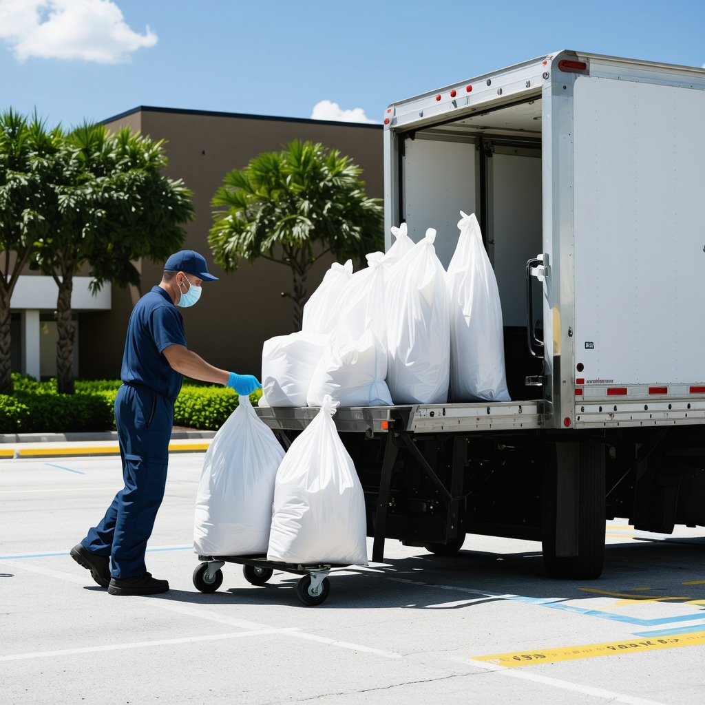 Hospital Laundry Pickup & Return in Tampa: Ensuring Sanitation & Safety