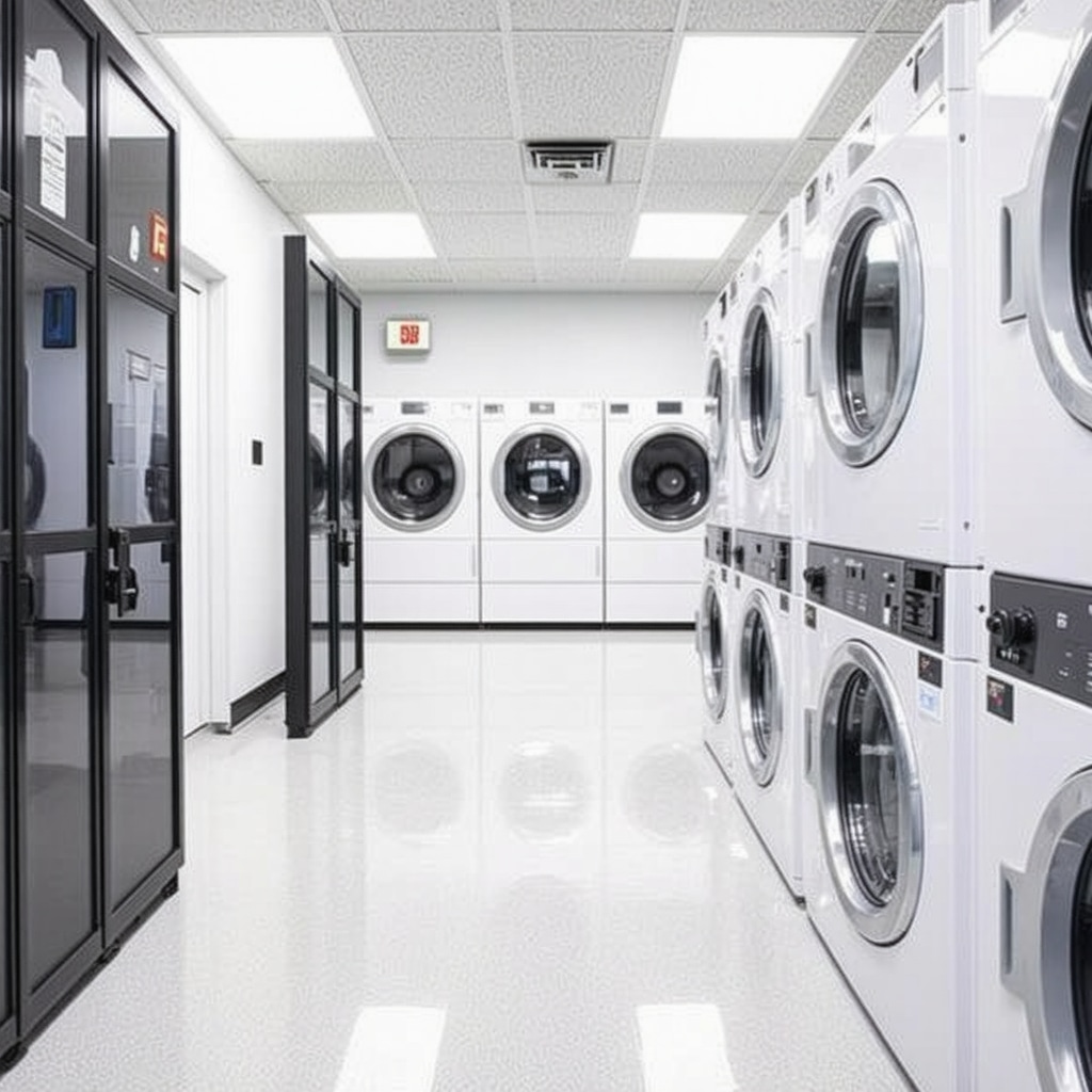 Tampa eco-friendly laundry facility using ozone cleaning technology