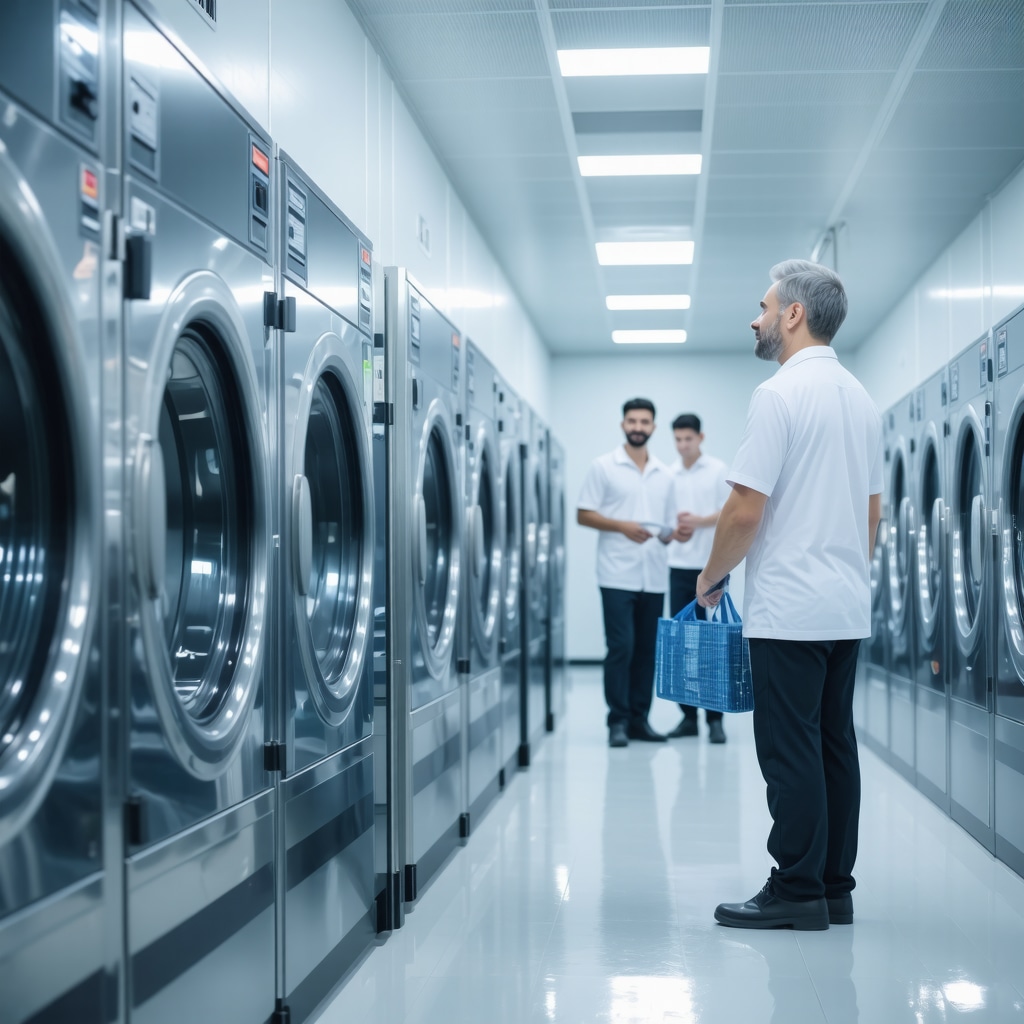 Laundry facility with advanced sterilization and eco-friendly tech in Tampa