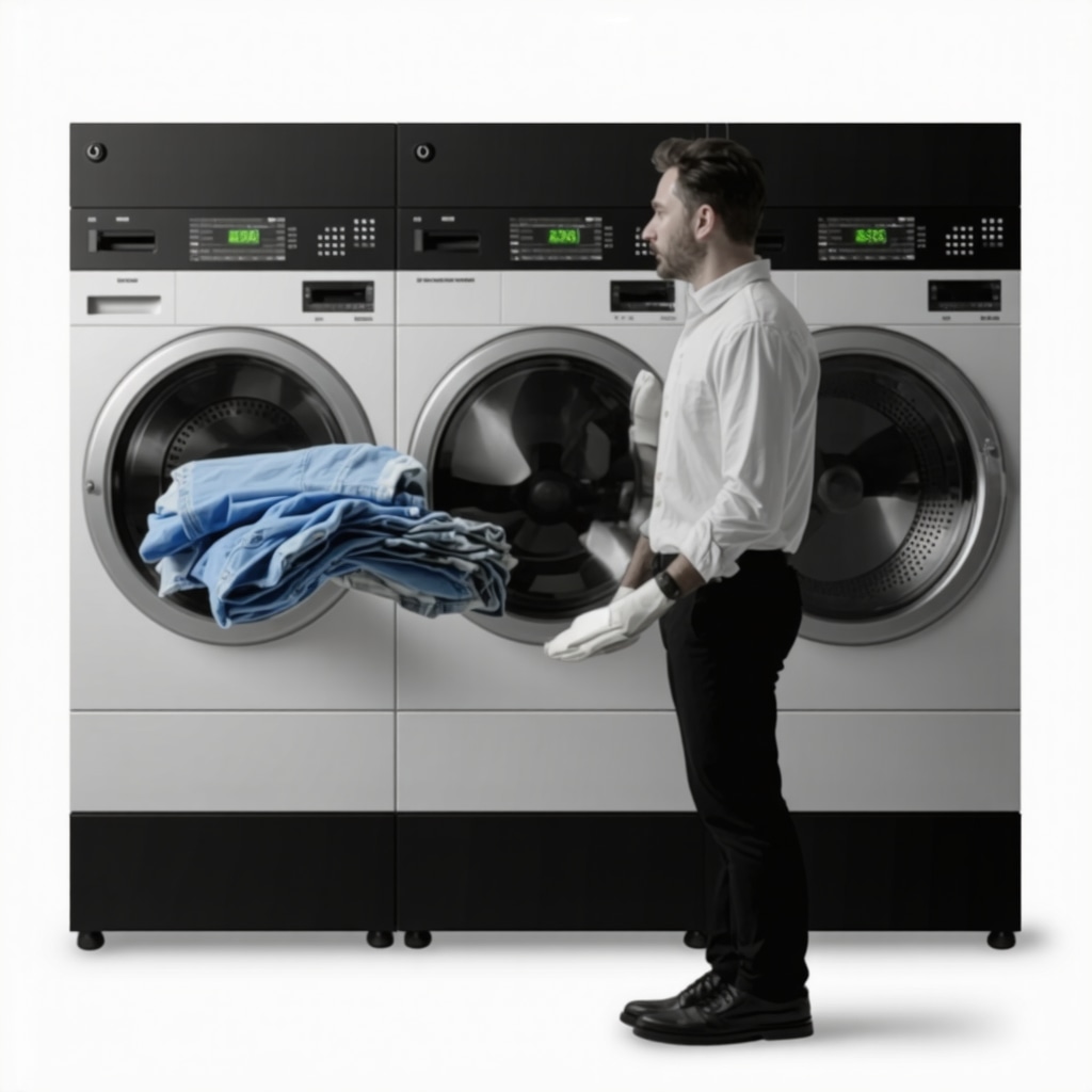 Technologically advanced laundry pickup service with app tracking and eco-friendly practices in Tampa Bay.