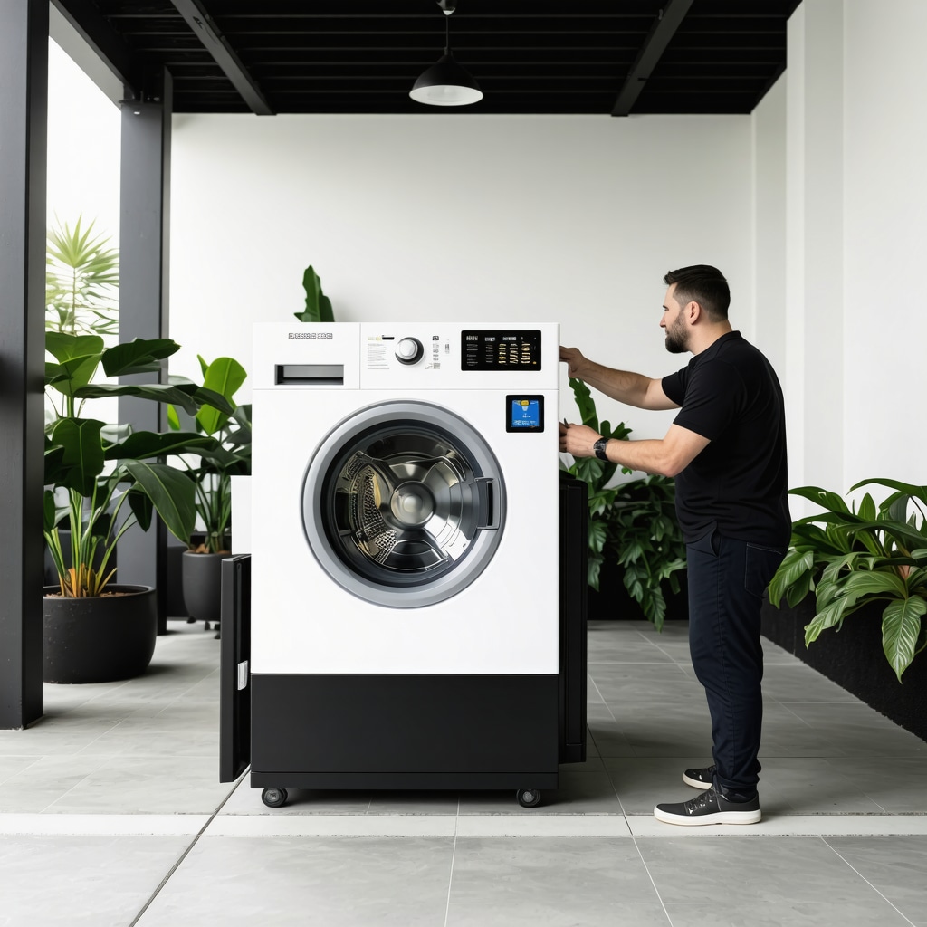 Contactless laundry pickup in Tampa highlighting safety and eco-conscious practices