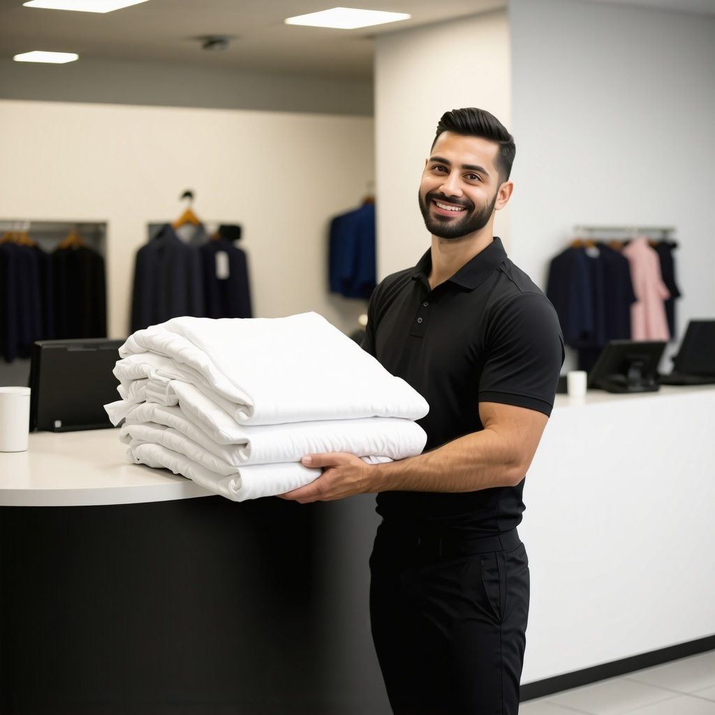 Laundry Delivery for Office Uniforms in Tampa | Clean & Professional,