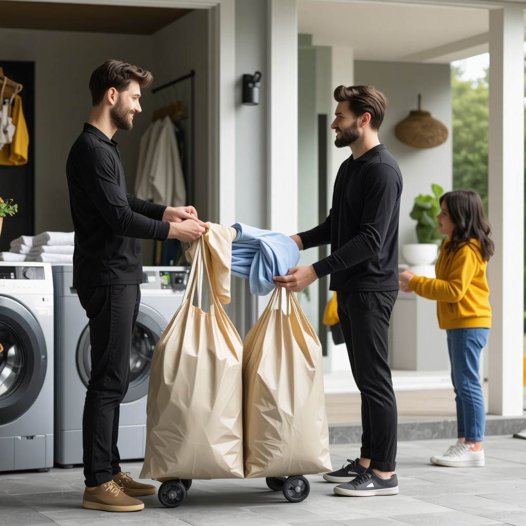 Laundry Pickup for Families: Managing Loads with Ease
