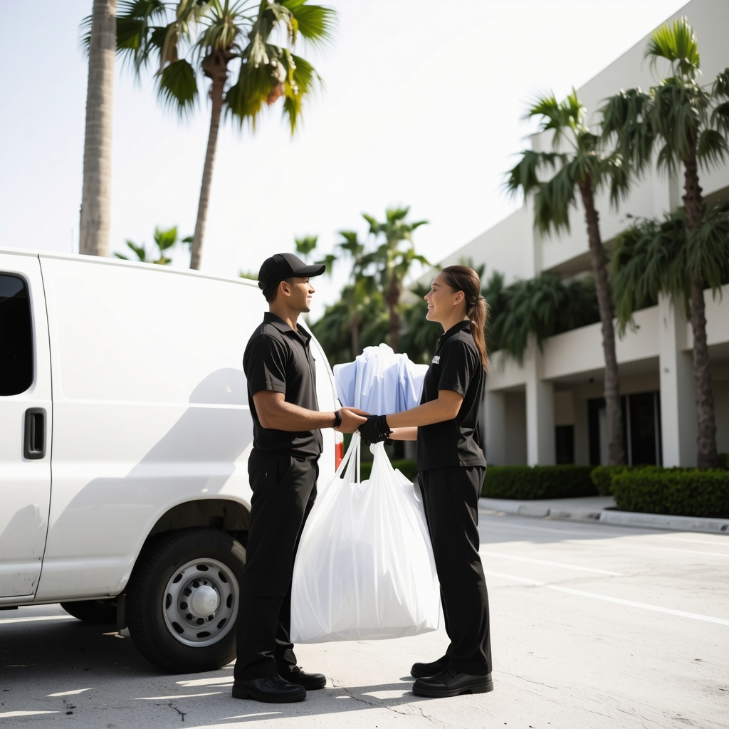 Office Uniform Laundry Pickup: Efficiency Hacks for Tampa Biz