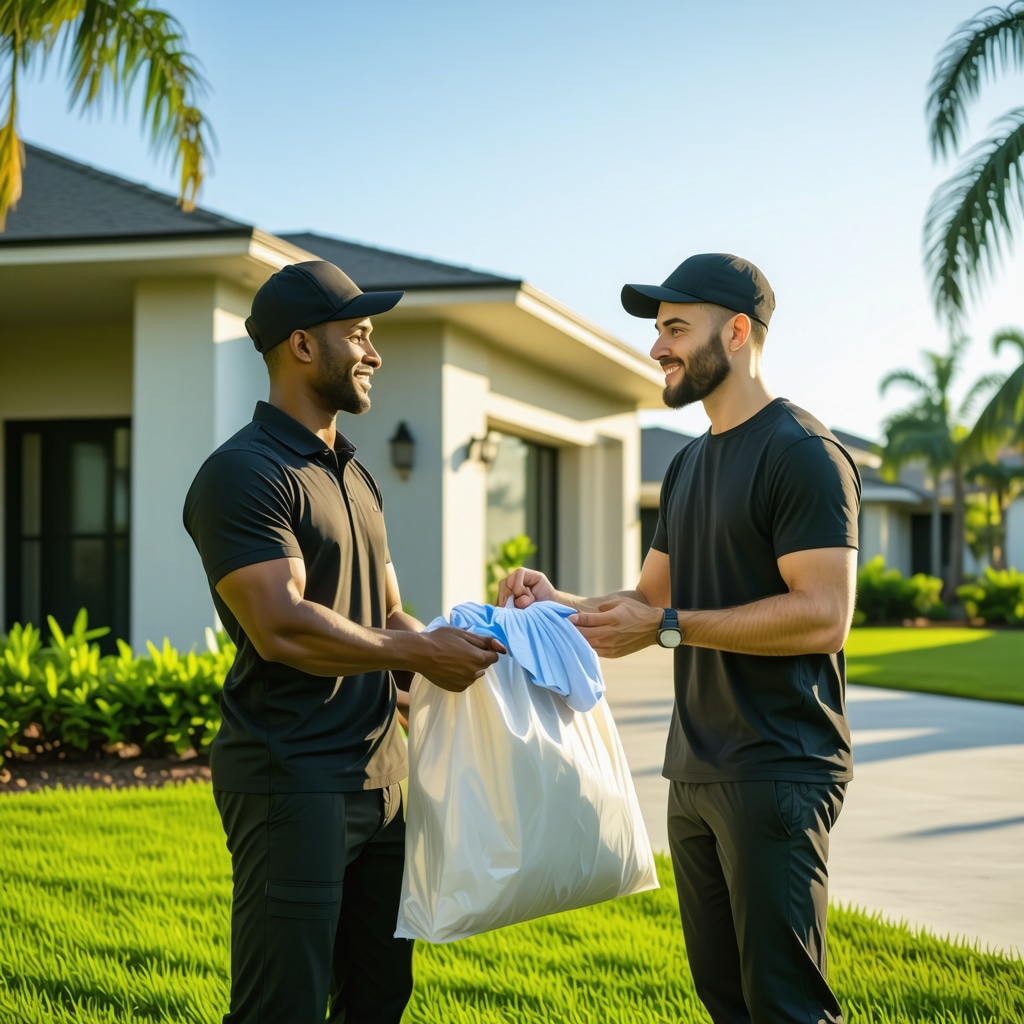 On-Demand Laundry Pickup Near Tampa for Vacation Rentals | Book Today