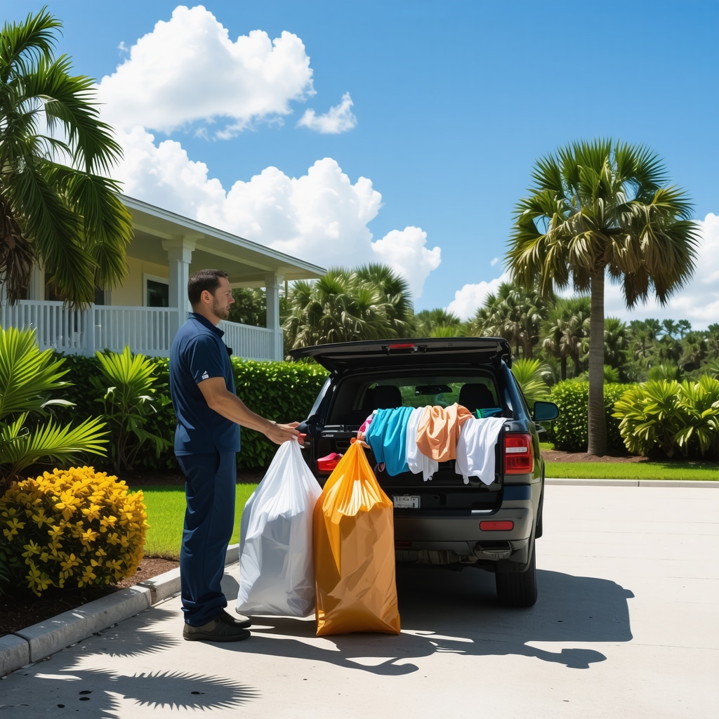 On-Demand Vacation Rental Laundry Pickup | Tampa Bay Reliable & Quick
