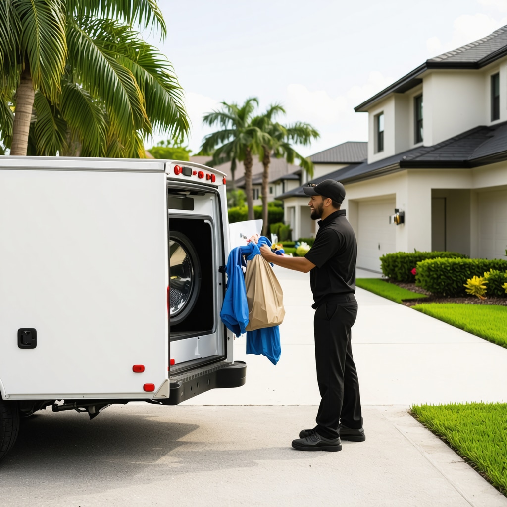 Pickup and Delivery Laundry Near Tampa Heights: Fast & Easy