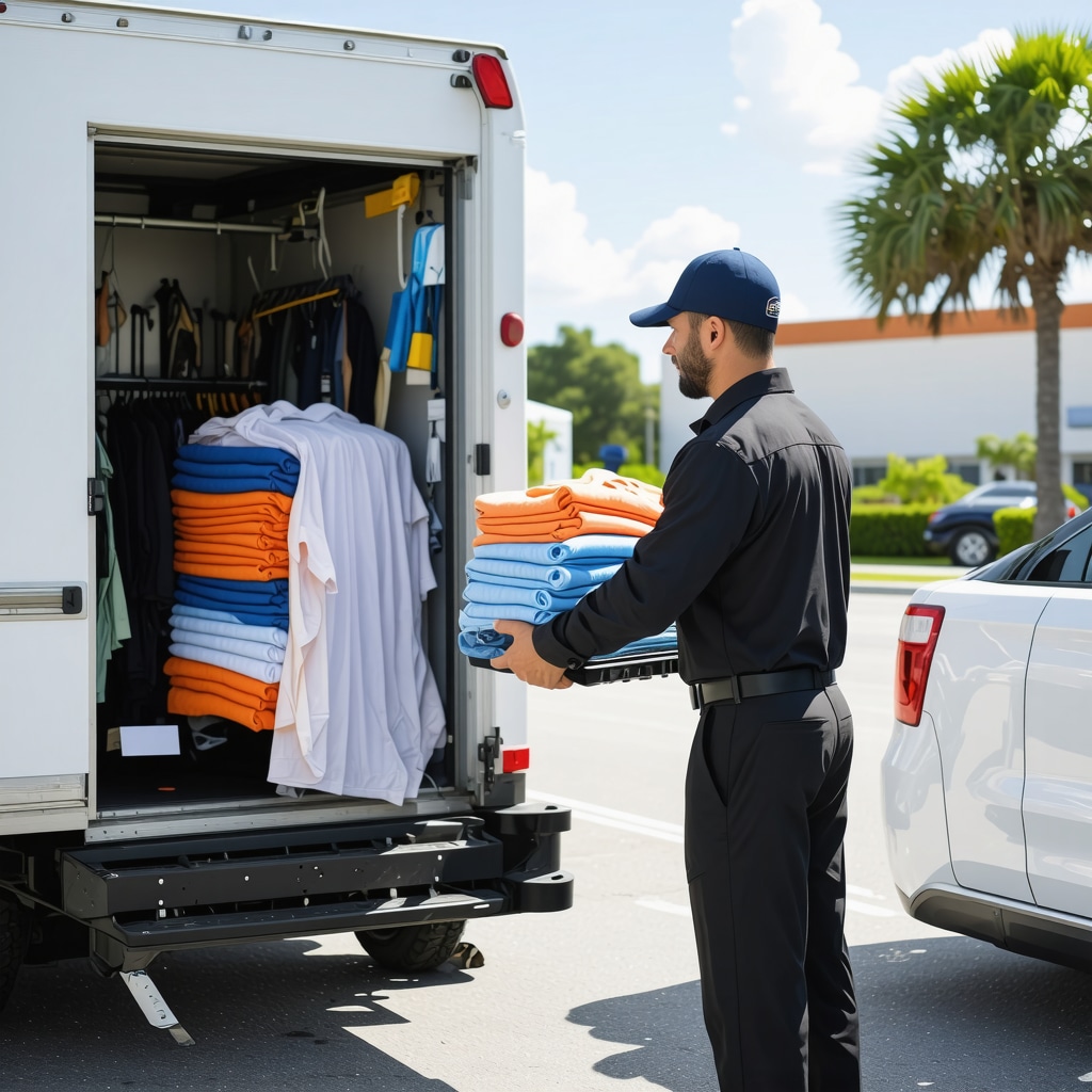 Professional Laundry Pickup in New Tampa for Uniforms & Workwear
