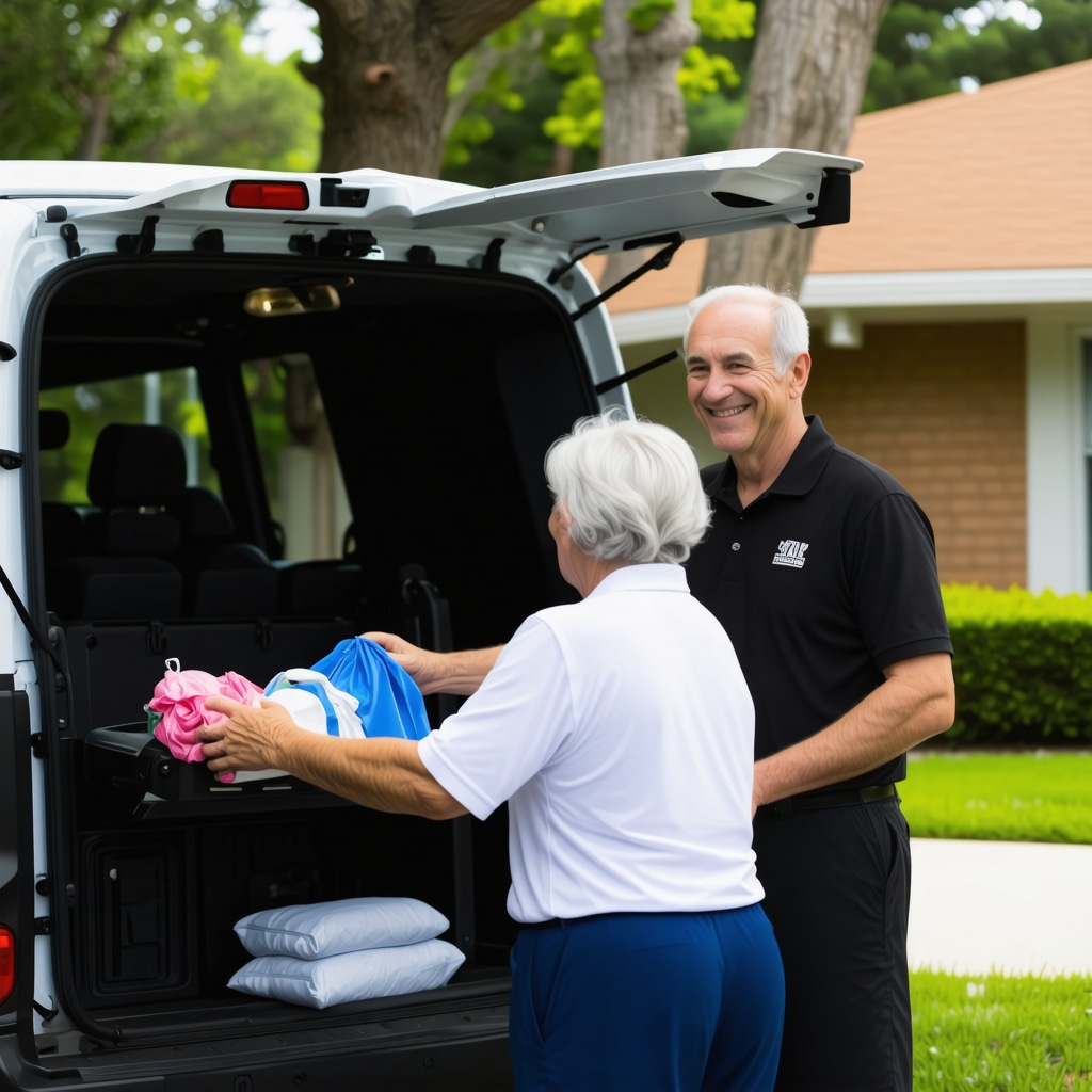 Reliable & Safe Laundry Pickup for Senior Citizens in Tampa Bay