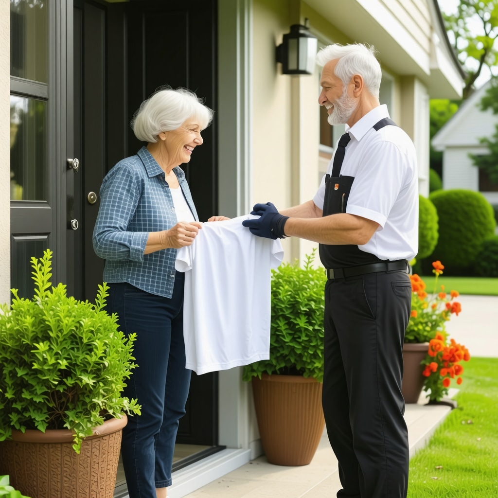 Same Day Laundry Pickup for Elderly in Trinity | Safe, Gentle & Contactless
